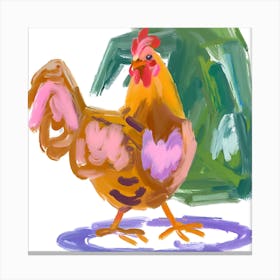 Chicken 02 Canvas Print