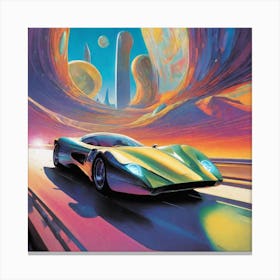 Futuristic Car 29 Canvas Print