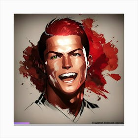 Cristiano Ronaldo Canvas Print