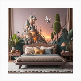 Fairytale Castle Canvas Print