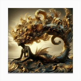 Mermaid 12 Canvas Print