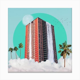 High Rise (Square) Canvas Print