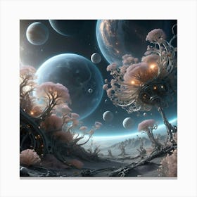Ethereal Forms 21 Canvas Print