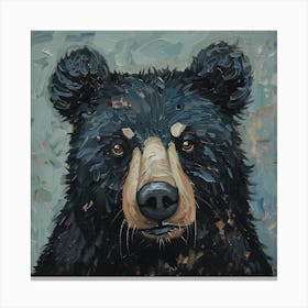 Black Bear 1 Canvas Print