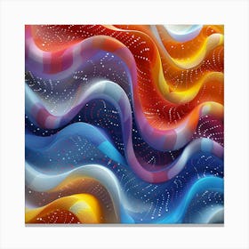 Abstract Background 373 Canvas Print