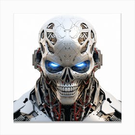 Terminator Head Canvas Print