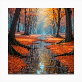 Autumn Forest Canvas Print