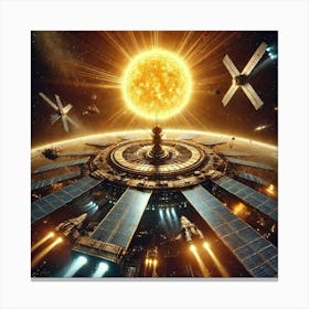 Solar Nexus Converted New Canvas Print