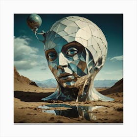 'The Head' Canvas Print