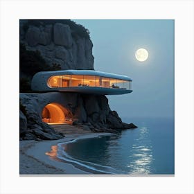 House On The Beach 6 Canvas Print