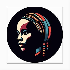 African Girl 1 Canvas Print