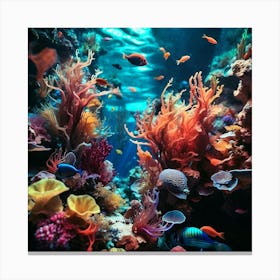 Coral Reef Canvas Print