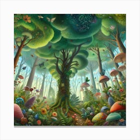 Fairy Forest Canvas Print