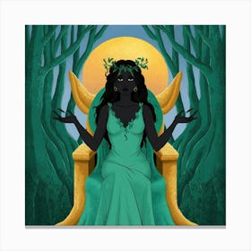 King Of The Forest 5 Canvas Print