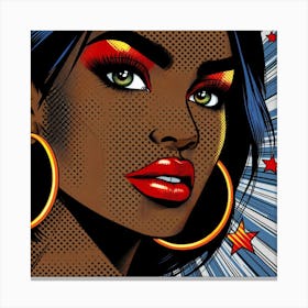 Nana Pop Woman Canvas Print