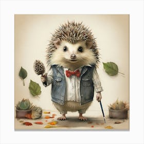 Hedgehog 44 Canvas Print