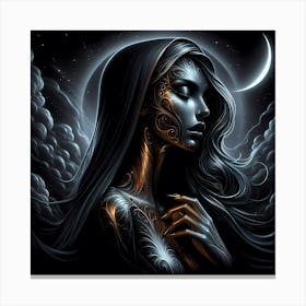 Ethereal Woman 2 Canvas Print