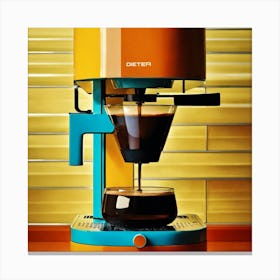 Coffee Machine 1 Canvas Print