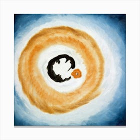 Spiral Painting Canvas Print