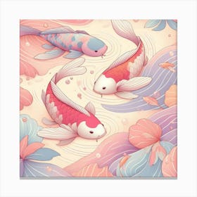 Koi Fish 1 Canvas Print