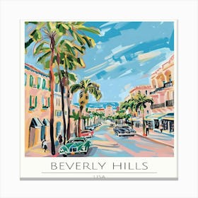 Beverly Hills 1 Canvas Print