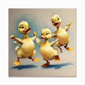 Ducks 21 Canvas Print