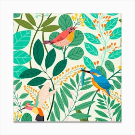 Bird Paradise Canvas Print
