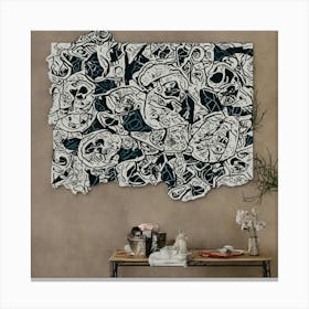 Skulls Wall Art Canvas Print