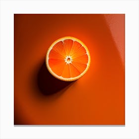 Orange Slice Canvas Print