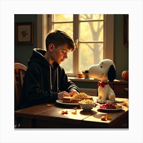 Snoopy Canvas Print