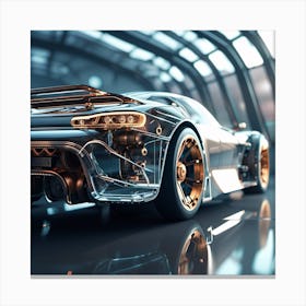 Glass Car 1 Canvas Print