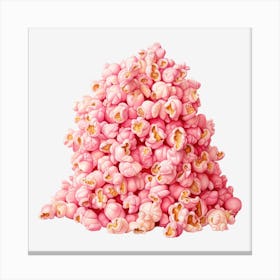 Pink Popcorn 2 Canvas Print