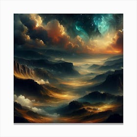 Nebula 125 Canvas Print