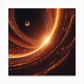 Vortex Horizon Canvas Print