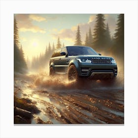 Land Rover Range Rover Canvas Print
