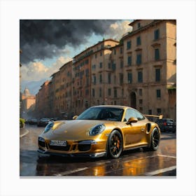 Porche 911 Canvas Print