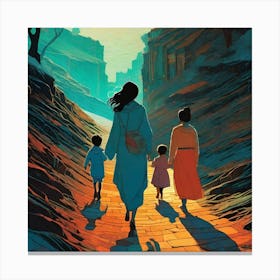 Road To Eden Canvas Print