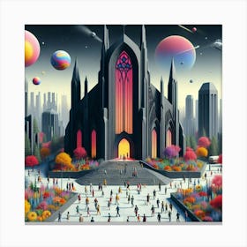 'The Cathedral' Canvas Print