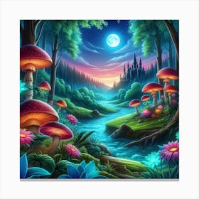 Fairytale Forest 12 Canvas Print