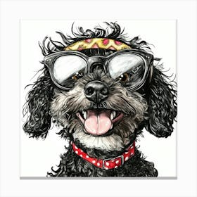 Pizza Dog Canvas Print