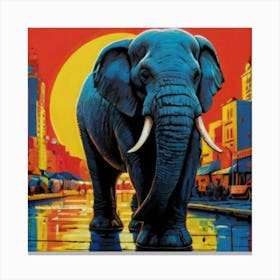 Elephant Canvas Print