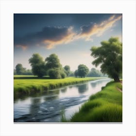 Landscape Stock Videos & Royalty-Free Footage 13 Canvas Print