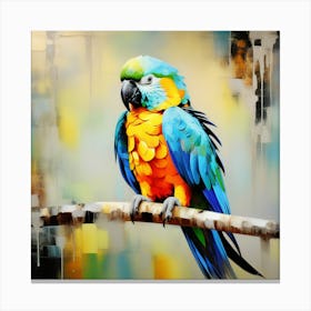 Parrot of Budgerigar 1 Canvas Print