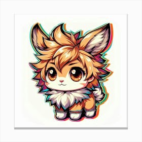 Cute Fox Canvas Print