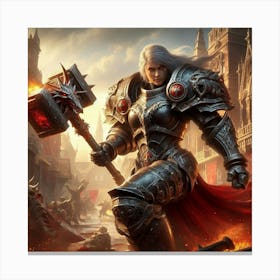 World Of Warcraft 1 Canvas Print