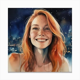 Freckles4 1 Canvas Print