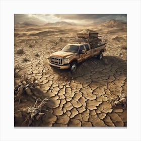 Ford Truck Ad Canvas Print