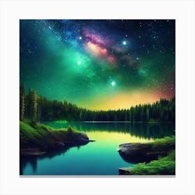 Galaxy Wallpaper 44 Canvas Print