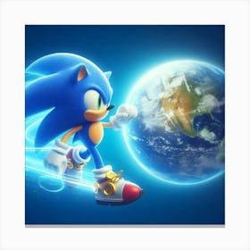 Sonic The Hedgehog 41 Canvas Print