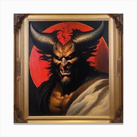 Demon 1 Canvas Print